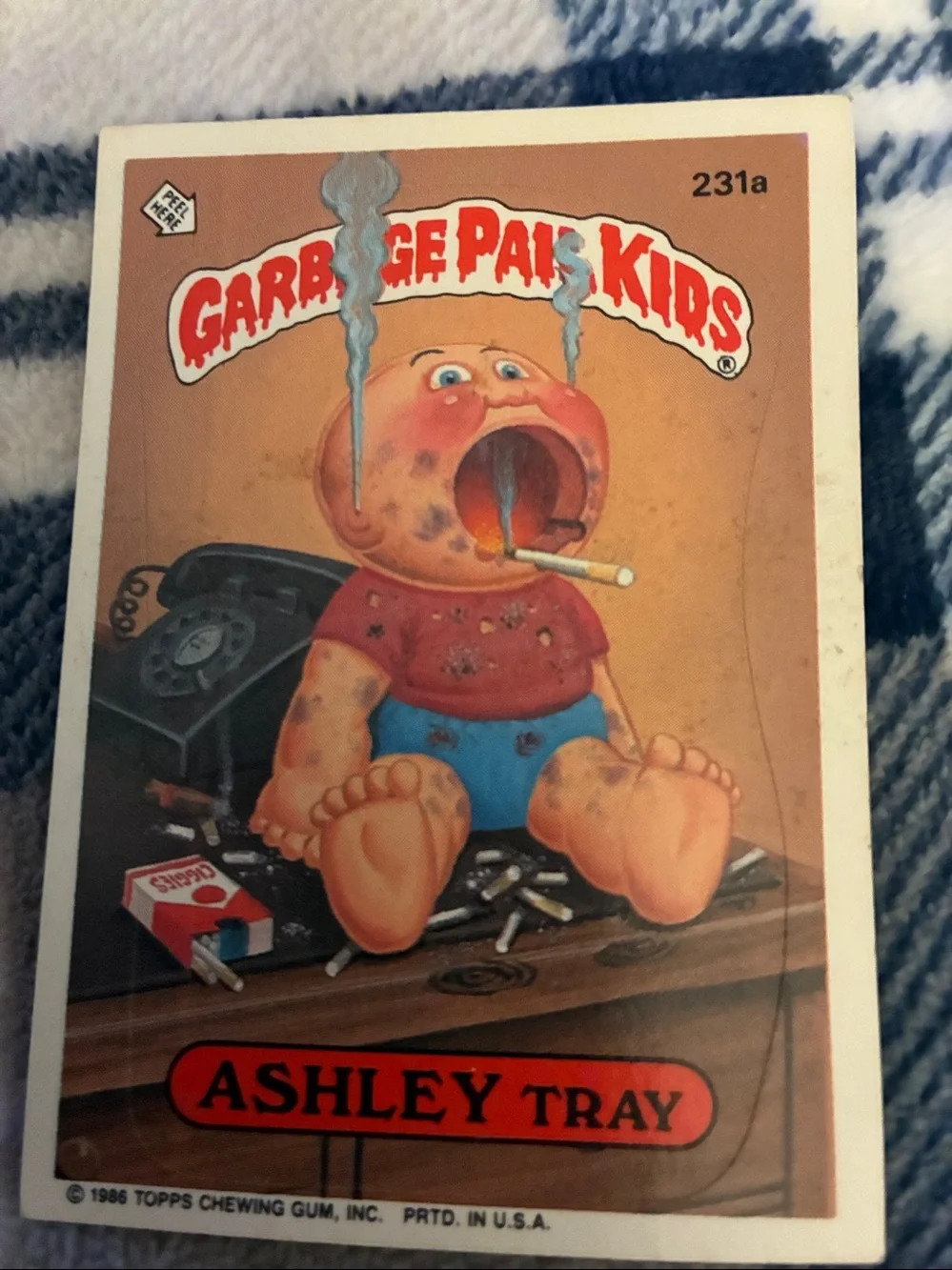 2 Garbage Pail Kids Cards